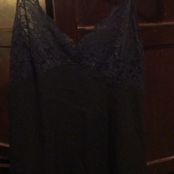 Woman’s Black Slip Dress - Picture 4 of 4